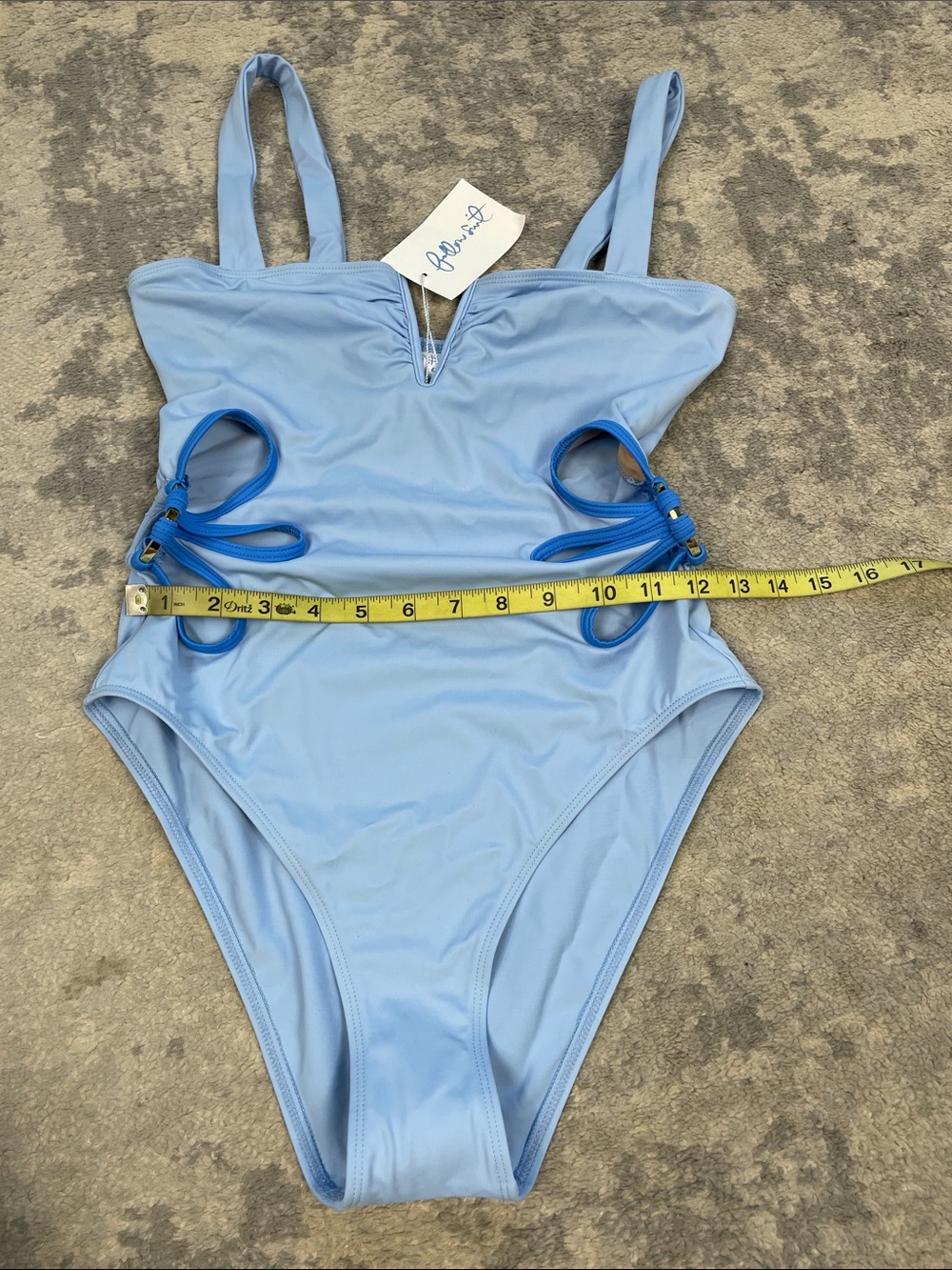 NWT Follow Suit Fish and Snap Flora One Piece Swimsuit Sz M - Picture 9 of 13